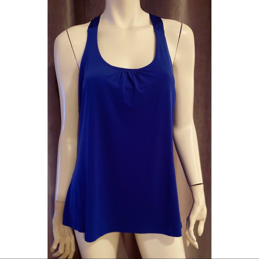 Express Cobalt Blue Tank Top